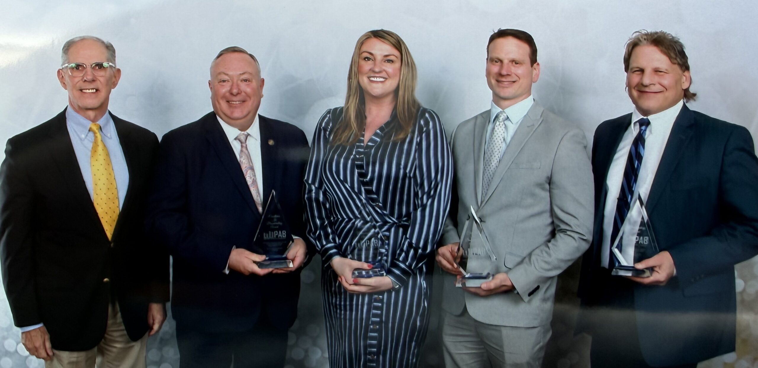Group receiving Excellence in Broadcasting Award