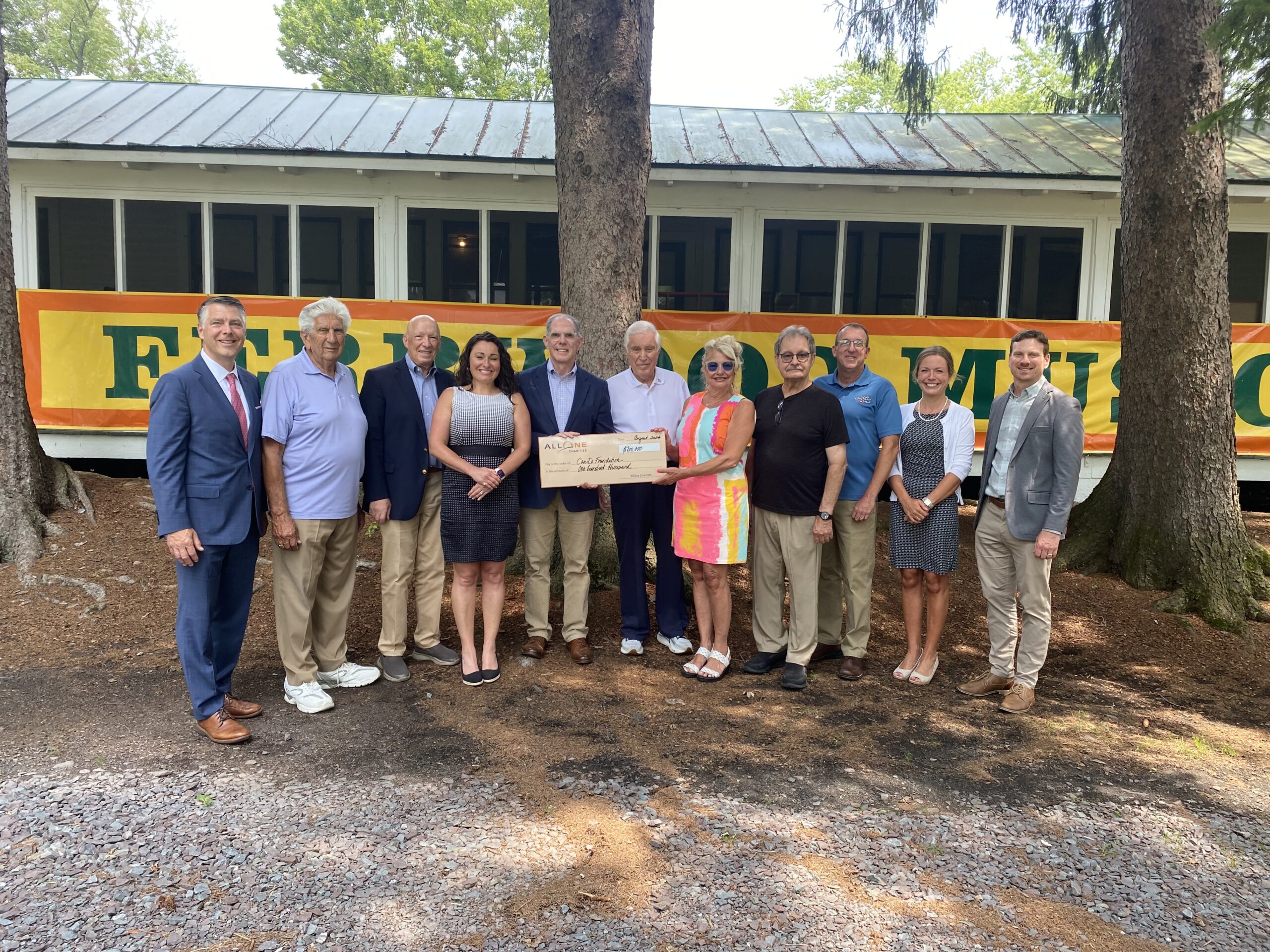 Group holds check at Ferrwood